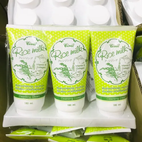 Sữa rửa mặt gạo Civic Rice Milk Thái Lan dạng tuýp 18ml