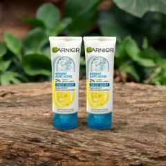 Shop sỉ sữa Rửa Mặt Garnier Ngừa Mụn Sáng Da Bright Anti-Acne 100ml