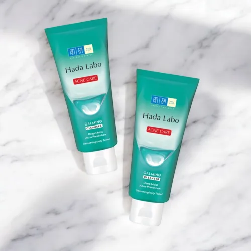 Nơi lấy sỉ sữa Rửa Mặt Hada Labo Màu Xanh Lá Acne Care Calming Cleanser Cho Da Mụn 80g