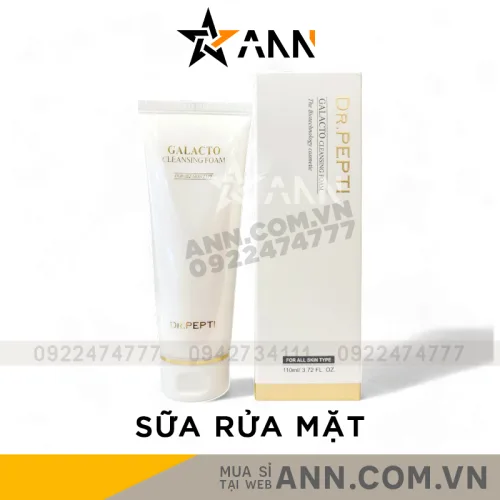 Sữa Rửa Mặt Tạo Bọt Dr. Pepti Galacto 110ml