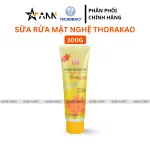 Thorakao Sữa Rửa Mặt Hạt Nghệ Ngừa Mụn, Tuýp 100g