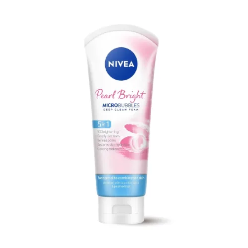 Sữa Rửa Mặt Nivea Tinh Chất Ngọc Trai Hỗ Trợ Làm Sáng Da 5 In 1 Màu Xanh 100g – một lựa chọn đáng tham khảo trong nivea