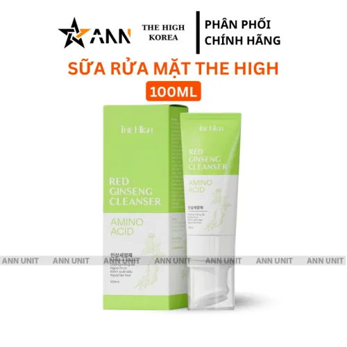 Chuyên sỉ sữa Rửa Mặt The High Red Ginseng Cleanser 100ml