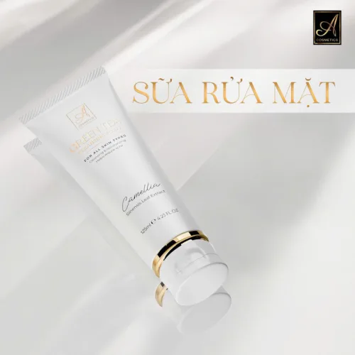 Sữa Rửa Mặt A Cosmetics Trà Xanh Phương Anh, tuýp 125ml