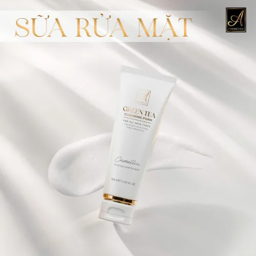 Sữa Rửa Mặt A Cosmetics Trà Xanh Phương Anh, tuýp 125ml
