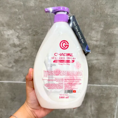 Shop sỉ sữa Tắm Charme Hương Hoa Hồng - Sữa Tắm Hương Nước Hoa Charme 1 Lít