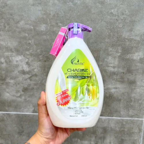 Sữa tắm hương nước hoa Charme Miracle 1 lít – hương hoa ngọc lan tây