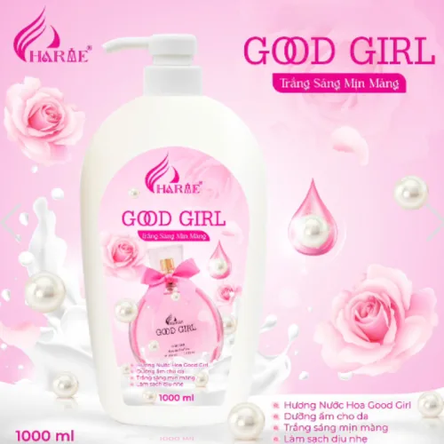 Nơi lấy sỉ sữa Tắm Charme Ngọc Trai Good Girl Hỗ Trợ Dưỡng Sáng Da Mịn Màng 1000ml