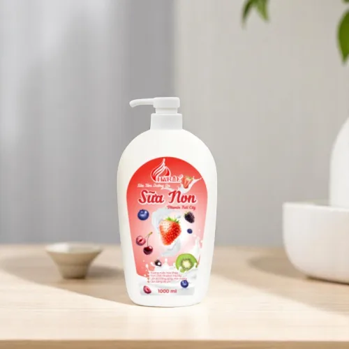 Sữa tắm Charme sữa non vitamin trái cây 1000ml hỗ trợ dưỡng sáng, cấp ẩm