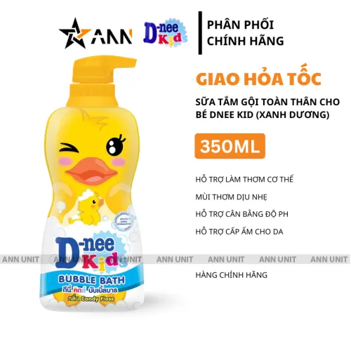 Nơi lấy sỉ sữa Tắm Gội Toàn Thân Cho Bé Dnee Kid Thái Lan Vịt Vàng 350ml
