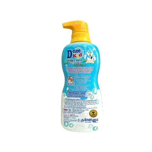 Dnee Kid 400ml – Sữa tắm gội toàn thân cho bé hình chim cánh cụt xanh dương, Thái Lan