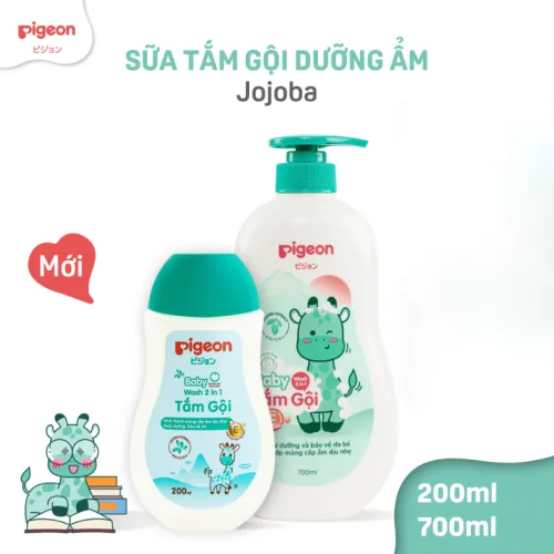 Nơi lấy sỉ sữa Tắm Gội Toàn Thân Cho Bé Hương Jojoba Pigeon 200ml