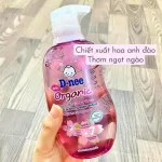 Chỗ sỉ sữa Tắm Gội Toàn Thân Cho Bé Sơ Sinh Dnee Organic Màu Hồng 380ml