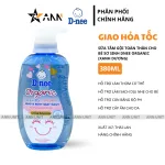 Dnee Organic sữa tắm gội toàn thân cho bé xanh dương 380ml