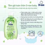 Shop sỉ sữa Tắm Gội Toàn Thân Cho Bé Sơ Sinh Dnee Organic Màu Xanh Lá 380ml