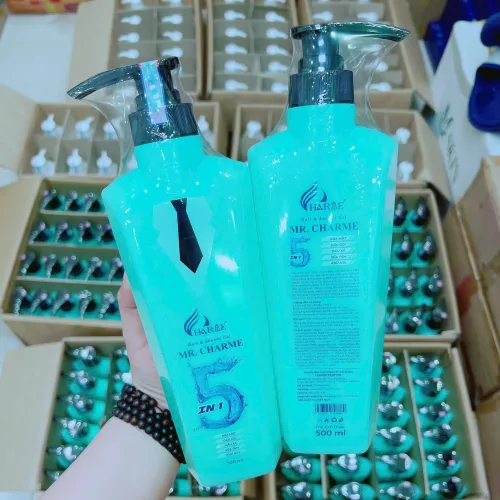 Chuyên sỉ sữa Tắm Gội Toàn Thân Mr Charme 5 In 1 Cho Nam 500ml