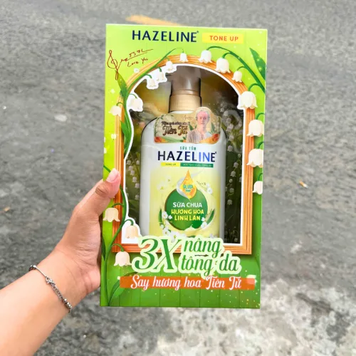 Chuyên sỉ sữa Tắm Hazeline Nâng Tông Da 3X Sữa Chua Hương Hoa Linh Lan 667ml