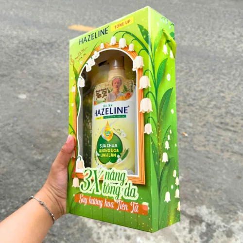 Chuyên sỉ sữa Tắm Hazeline Nâng Tông Da 3X Sữa Chua Hương Hoa Linh Lan 667ml
