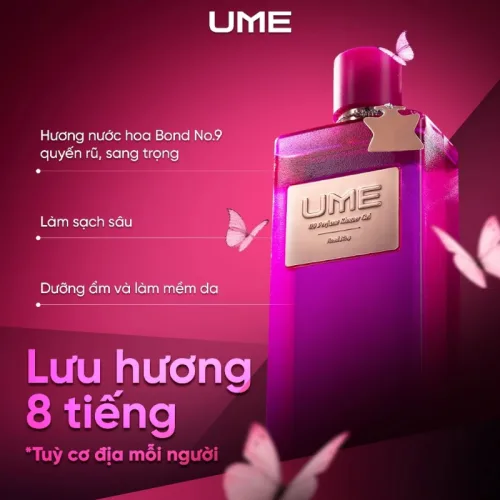 Chuyên sỉ sữa Tắm Nước Hoa Ume Perfume Shower Gel Giúp Cấp Ẩm Trắng Da 250ml - Sữa Tắm Ngọc Trinh