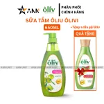 Sữa tắm Ôliv Ôliu hồng 650ml dưỡng ẩm 3x kèm quà tặng dầu gội Ôliu giảm gãy rụng tóc