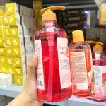 Purite Sữa Tắm Hương Hoa Hồng 850ml Kèm Chai Hoa Anh Đào