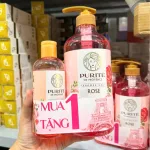 Purite Sữa Tắm Hương Hoa Hồng 850ml Kèm Chai Hoa Anh Đào