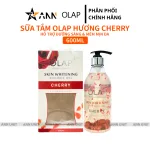 Nguồn hàng sỉ sữa Tắm Trắng Da Olap Cherry Màu Đỏ 600ml