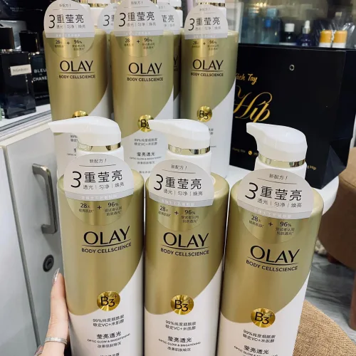 Sữa Tắm Olay B3 Vitamin C Trắng Da, Hàng Bản Trung