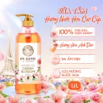 Chuyên sỉ sữa Tắm Purite Hương Hoa Anh Đào Cherry Blossom 1,1 lít - Sữa Tắm Dưỡng Sáng Da