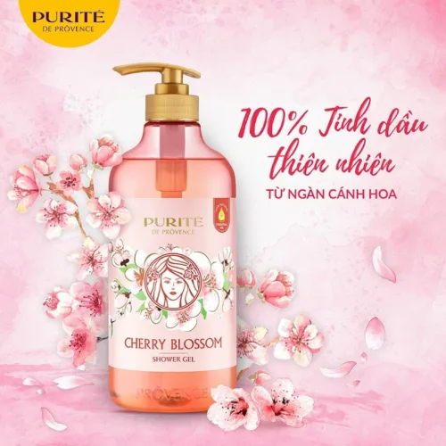 Nơi lấy sỉ sữa Tắm Trắng Da Purité Hương Hoa Anh Đào Cherry Blossom 850ml