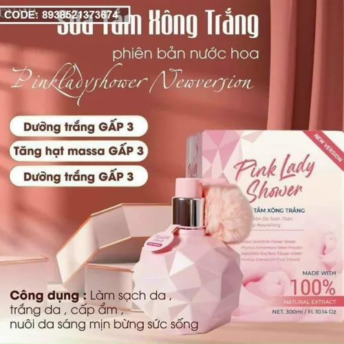 Nơi lấy sỉ sữa tắm xông trắng Pink Lady Shower chính hãng