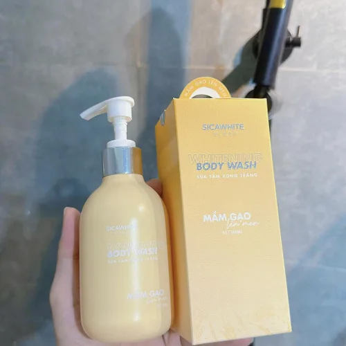 Sica White Sữa Tắm Mầm Gạo Lên Men 300ml