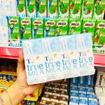 TH True Milk sữa tươi tiệt trùng ít đường – lốc 4 hộp lớn, 180ml/hộp