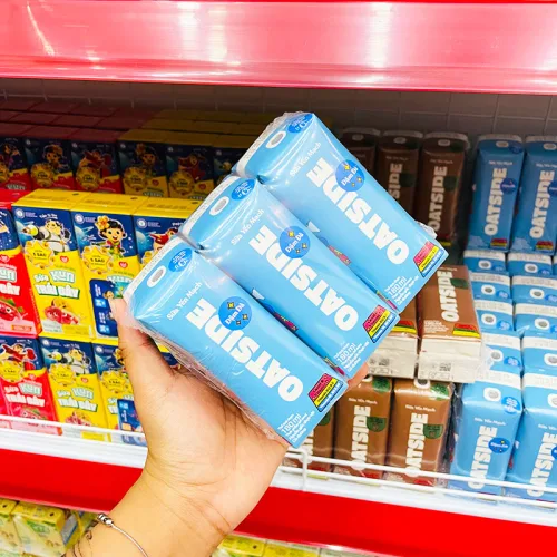 Lốc 3 hộp sữa yến mạch Oatside vị đậm đà – 180ml/hộp