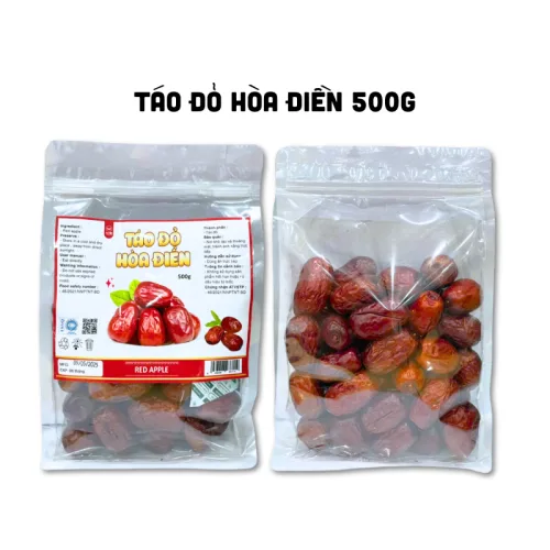 Nguồn hàng sỉ táo Đỏ Hòa Điền Thơm Ngon Túi Zip 500g
