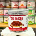 Táo đỏ khô thơm ngon cỡ nhỏ, quy cách hộp PET 150g
