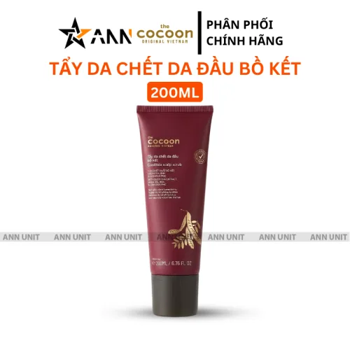 Cocoon Tẩy Da Chết Da Đầu Chiết Xuất Bồ Kết 200ml