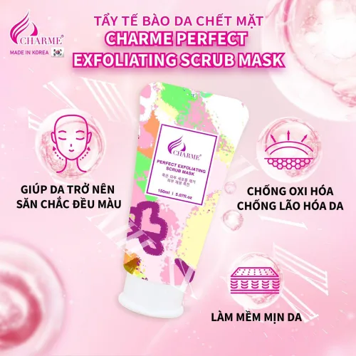 Chỗ sỉ tẩy Tế Bào Chết Da Mặt Charme Perfect Exfoliating Scrub Mask