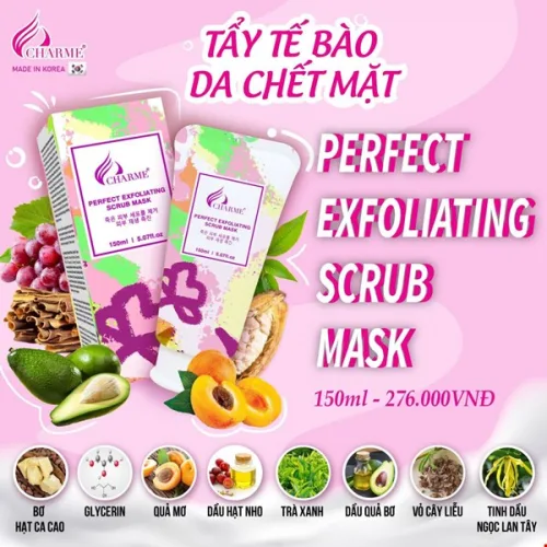 Chỗ sỉ tẩy Tế Bào Chết Da Mặt Charme Perfect Exfoliating Scrub Mask