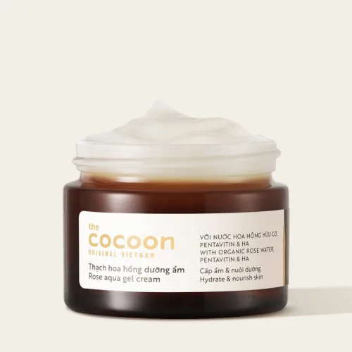 Shop sỉ thạch Hoa Hồng Cocoon Rose Aqua Gel Cream Giúp Dưỡng Ẩm Da 30ml