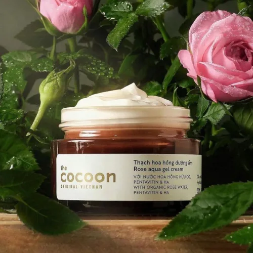 Shop sỉ thạch Hoa Hồng Cocoon Rose Aqua Gel Cream Giúp Dưỡng Ẩm Da 30ml