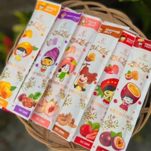 Chuyên sỉ túi Thạch Rau Câu Zai Zai Đức Hạnh Mix Vị 320g