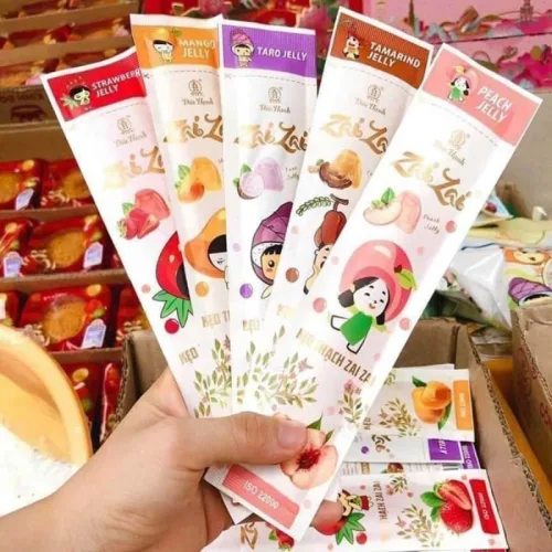 Chuyên sỉ túi Thạch Rau Câu Zai Zai Đức Hạnh Mix Vị 320g