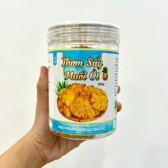 Hộp thơm sấy muối ớt Thơm Ngon khối lượng 300g