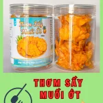 Hộp thơm sấy muối ớt Thơm Ngon khối lượng 300g