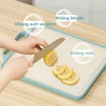 Thớt 2 mặt inox 304 và nhựa PP kích thước 30.5x39.5x1.5cm
