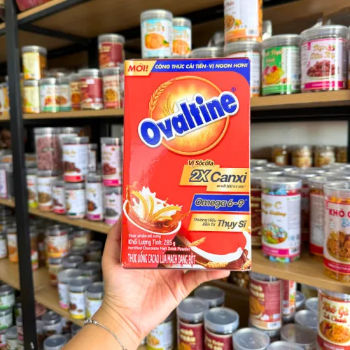 Ovaltine bột thức uống lúa mạch vị socola, 285g
