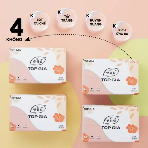 Nơi lấy sỉ thùng 16 Gói Khăn Ăn Top Gia - Khăn Giấy Ăn Sắc Hạ 240 tờ x 4 lớp