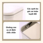 Thùng rác 12L treo cánh tủ bếp hoặc dán tường, kích thước 16x26.5x29cm