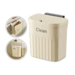 Thùng rác 12L treo cánh tủ bếp hoặc dán tường, kích thước 16x26.5x29cm